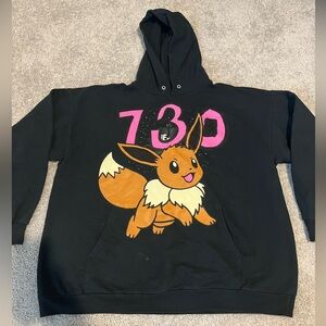 Asspizza Babbitt 730 Eevee Pokemon Size XL Revived 151 Hoodie